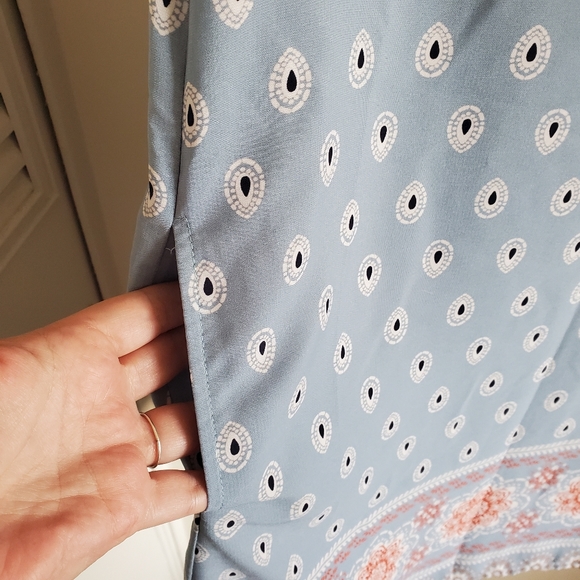 SOLD • Lulu's Secret Paradise Print Shift Dress Sm - Picture 9 of 13